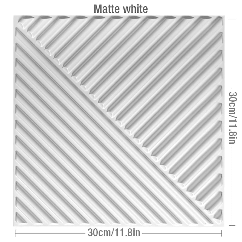 30x30cm wall renovation 3D Stereo Wall Panel Diamond Not self-adhesive tile 3D wall sticker living room Bathroom 3d wall paper
