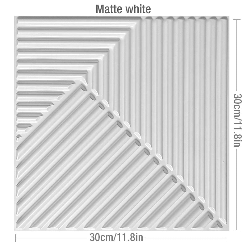 30x30cm wall renovation 3D Stereo Wall Panel Diamond Not self-adhesive tile 3D wall sticker living room Bathroom 3d wall paper