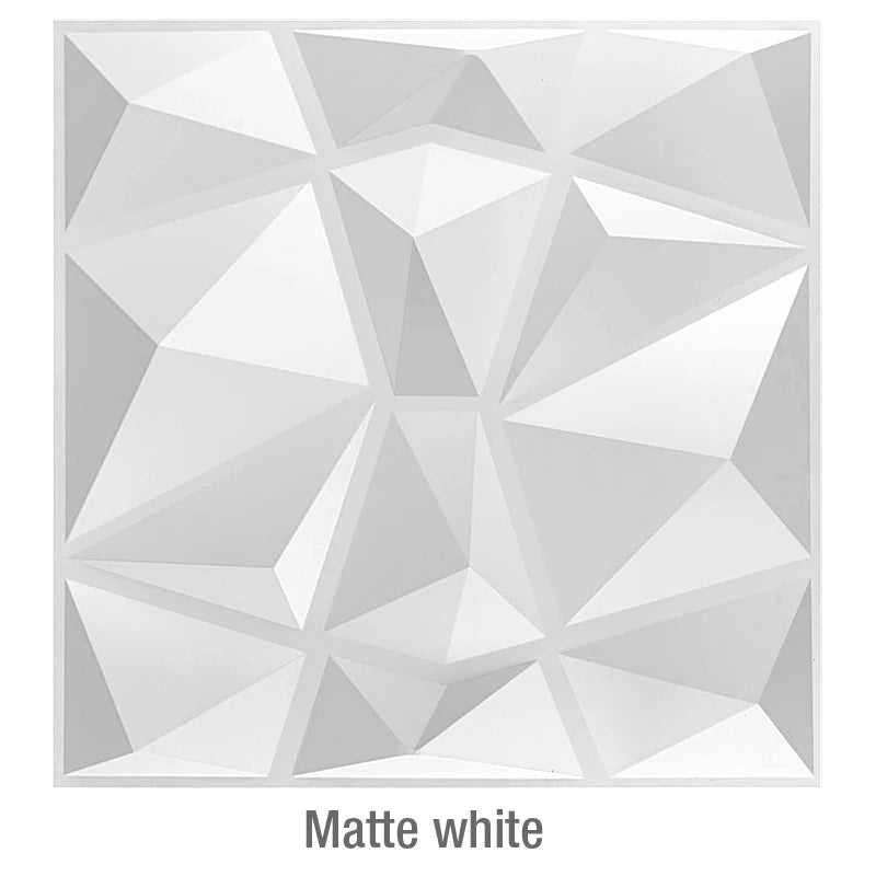 30x30cm wall renovation 3D Stereo Wall Panel Diamond Not self-adhesive tile 3D wall sticker living room Bathroom 3d wall paper
