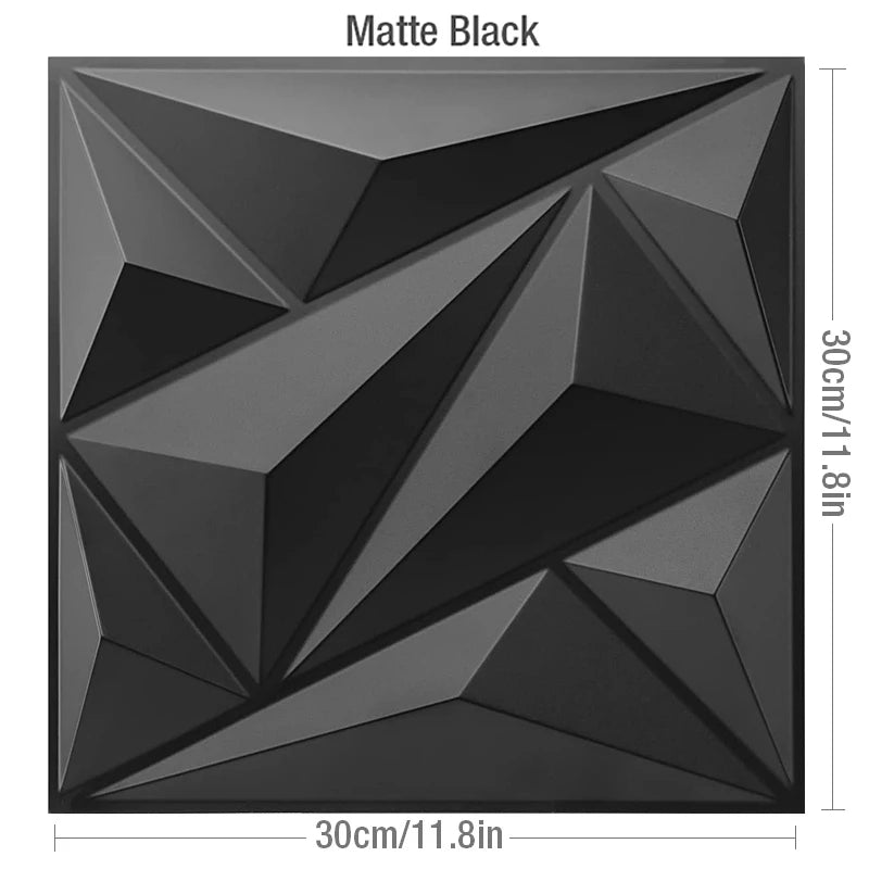 30x30cm wall renovation 3D Stereo Wall Panel Diamond Not self-adhesive tile 3D wall sticker living room Bathroom 3d wall paper