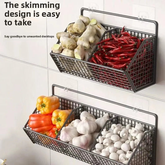 Solid Base Storage Basket Multipurpose Organizer for Bathroom  Kitchen Countertop Bedroom Shelf Home Essentials Organization