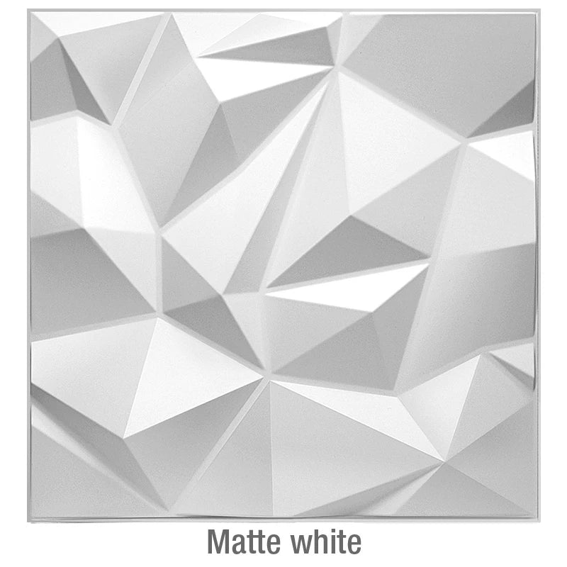 30x30cm wall renovation 3D Stereo Wall Panel Diamond Not self-adhesive tile 3D wall sticker living room Bathroom 3d wall paper