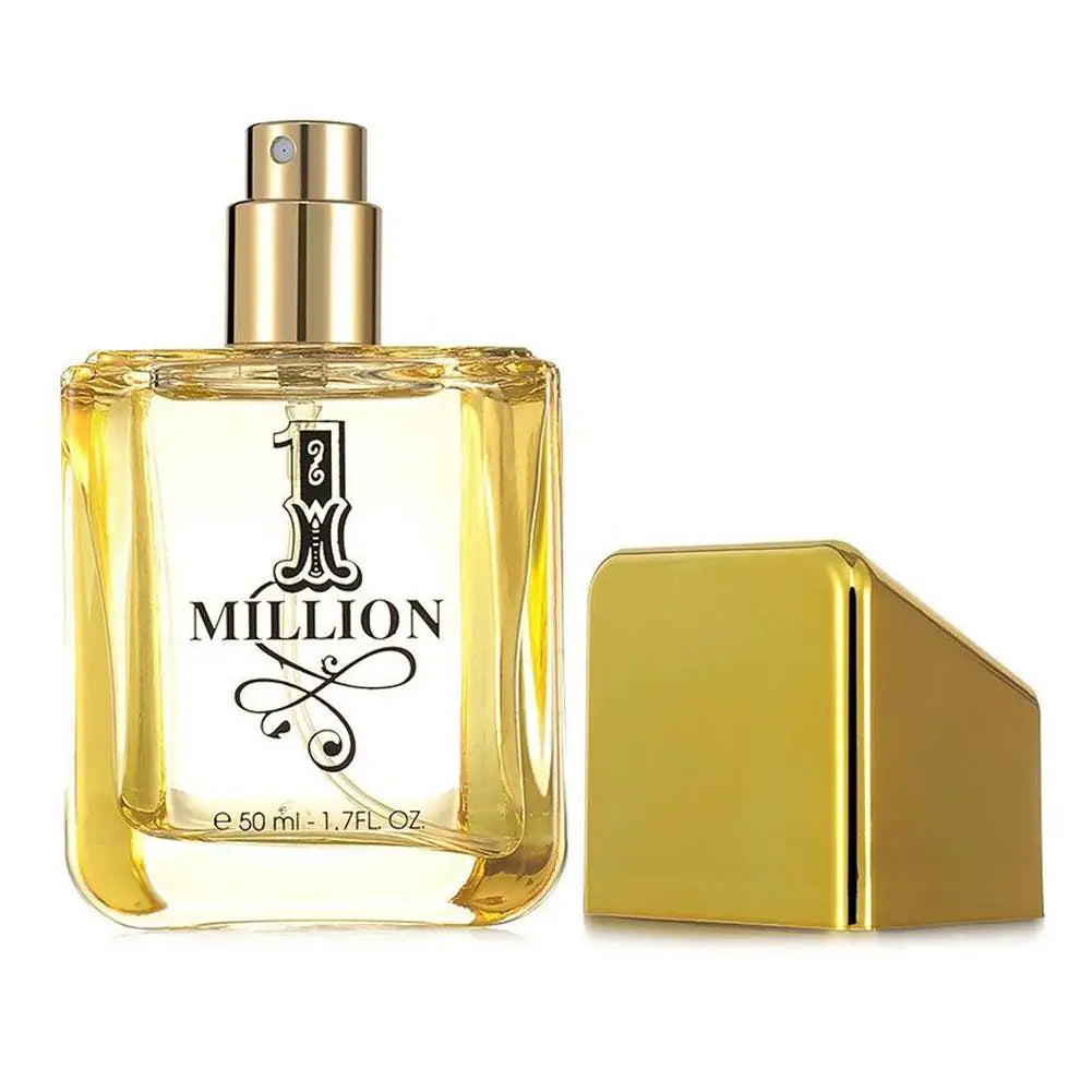 Golden Million Gold Brick Extrait - Men's Long-Lasting Woody Perfume Man Deep Aroma Male Fragrance Dupes
