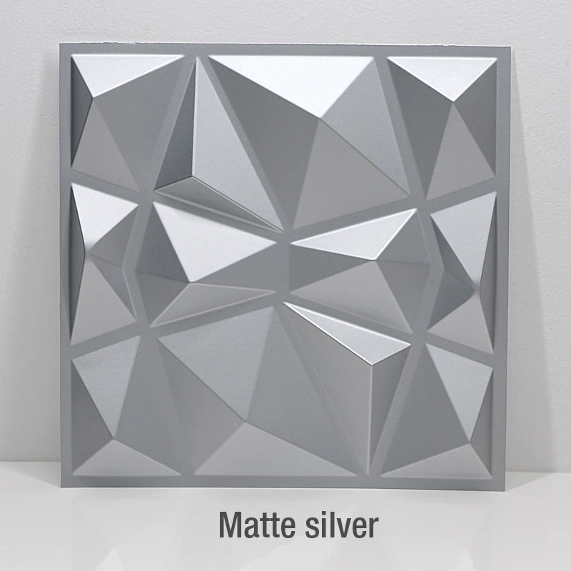 30x30cm wall renovation 3D Stereo Wall Panel Diamond Not self-adhesive tile 3D wall sticker living room Bathroom 3d wall paper