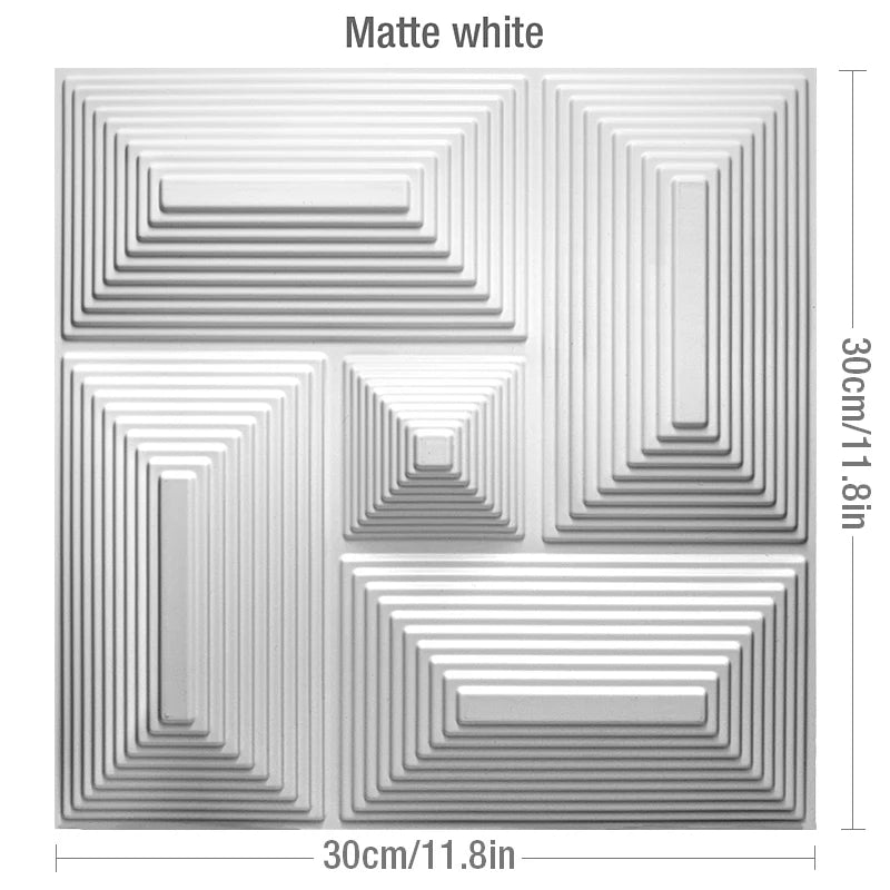 30x30cm wall renovation 3D Stereo Wall Panel Diamond Not self-adhesive tile 3D wall sticker living room Bathroom 3d wall paper