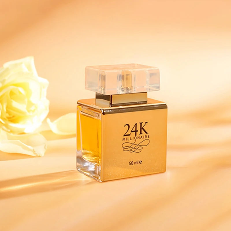 24k Women's Perfume Intoxicated Fresh Lasting Natural And High-Grade Gift Perfume Attract the Opposite Sex Perfume