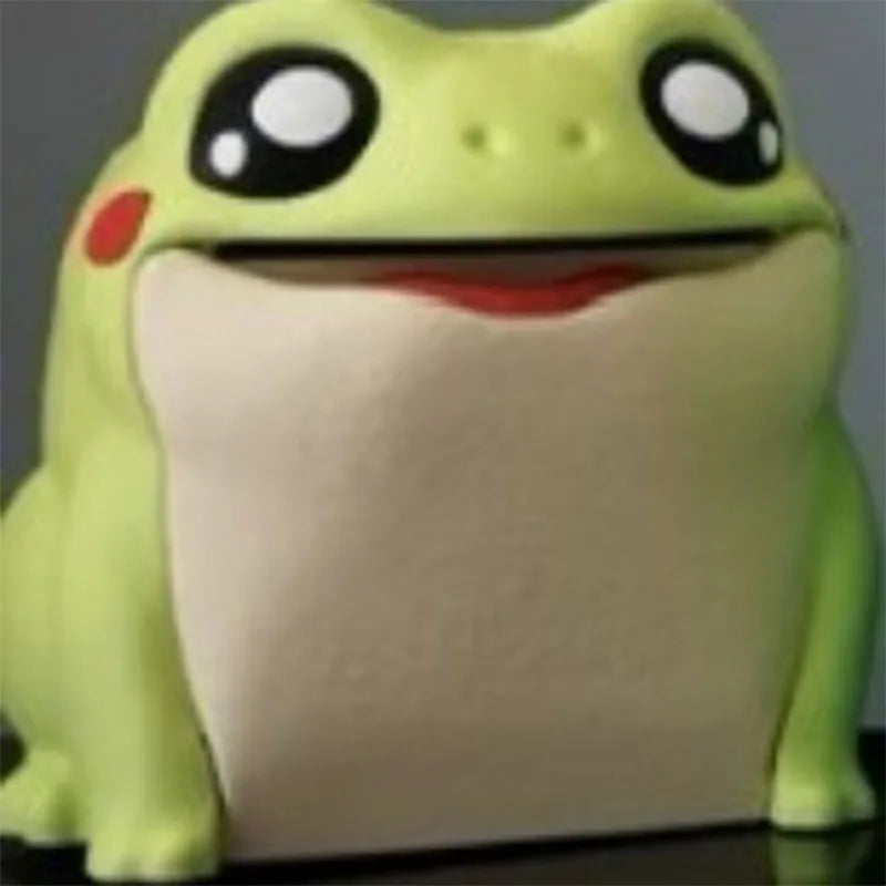 Cute Frog Bathroom Household Roll Paper Holder Living Room Kitchen Bedroom Toilet Big Mouth Tissue Organizer Hanger Home Items