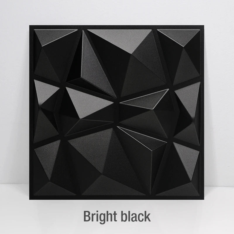 30x30cm wall renovation 3D Stereo Wall Panel Diamond Not self-adhesive tile 3D wall sticker living room Bathroom 3d wall paper