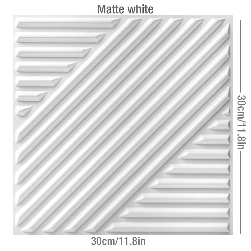 30x30cm wall renovation 3D Stereo Wall Panel Diamond Not self-adhesive tile 3D wall sticker living room Bathroom 3d wall paper
